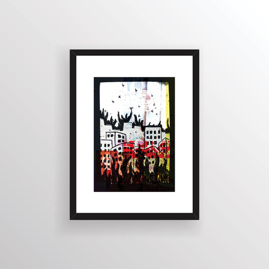 The Continuing End - A5 Print with A4 Border