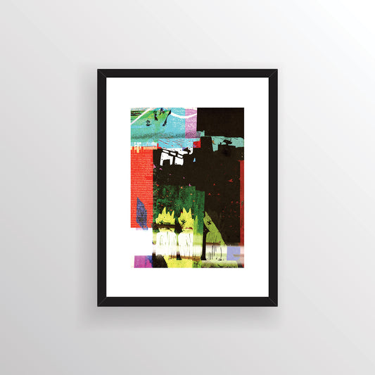 Under the Birds - A5 Print with A4 Border