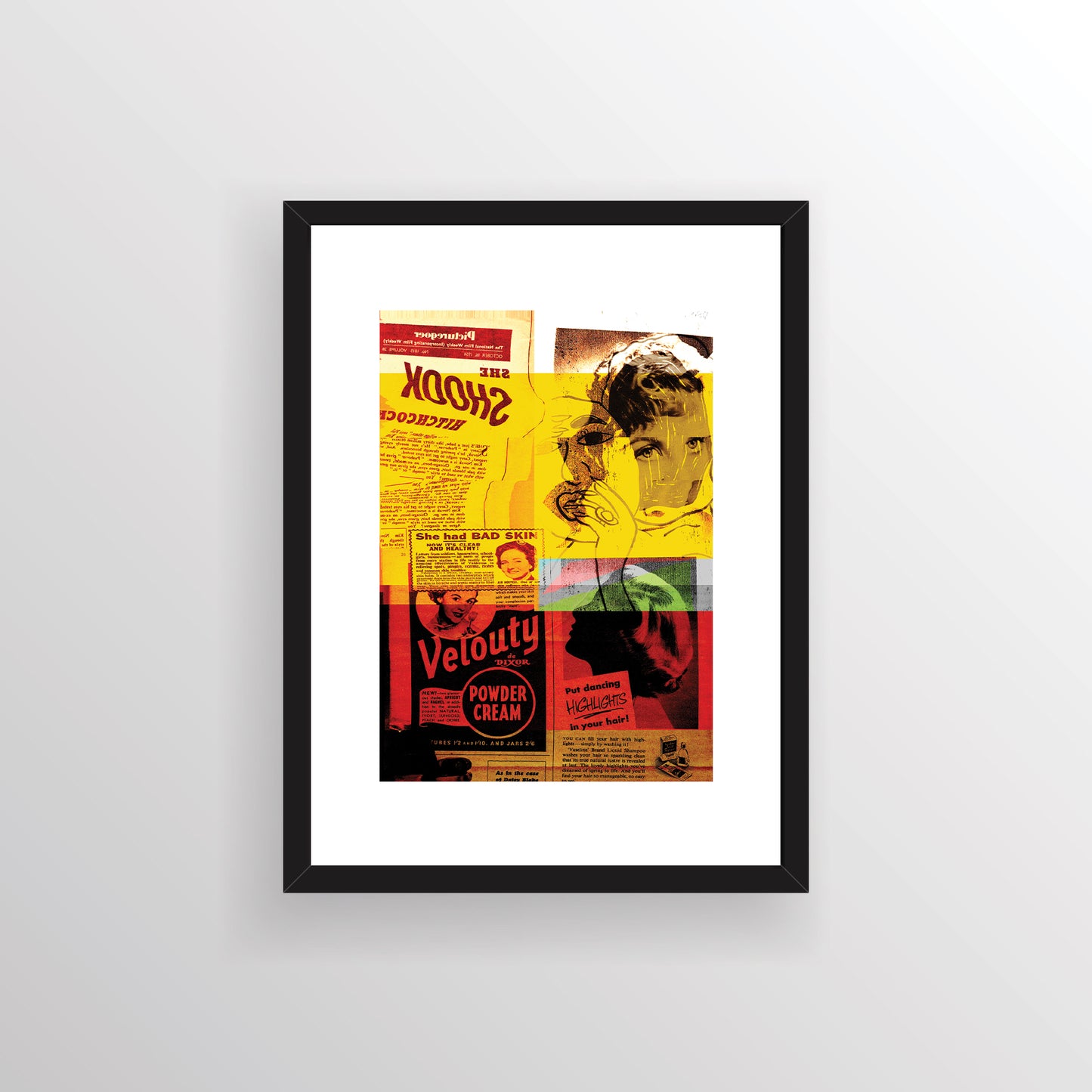 Bad Skin - A5 Print with A4 Border